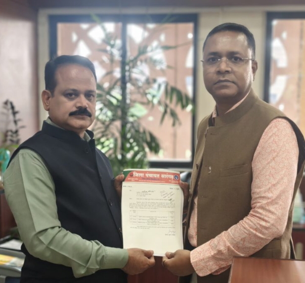 जिला पंचायत अध्यक्ष संजय भूषण पाण्डेय ने ई कार्यालय, कंकारी जलाशय, केड़ार बांध, पुटका जलाशय व विश्रामगृहो के सौंदर्यकरण के लिए मंत्रालय में जल संसाधन सचिव से रखी मांग – Samachar Meri Pehchan