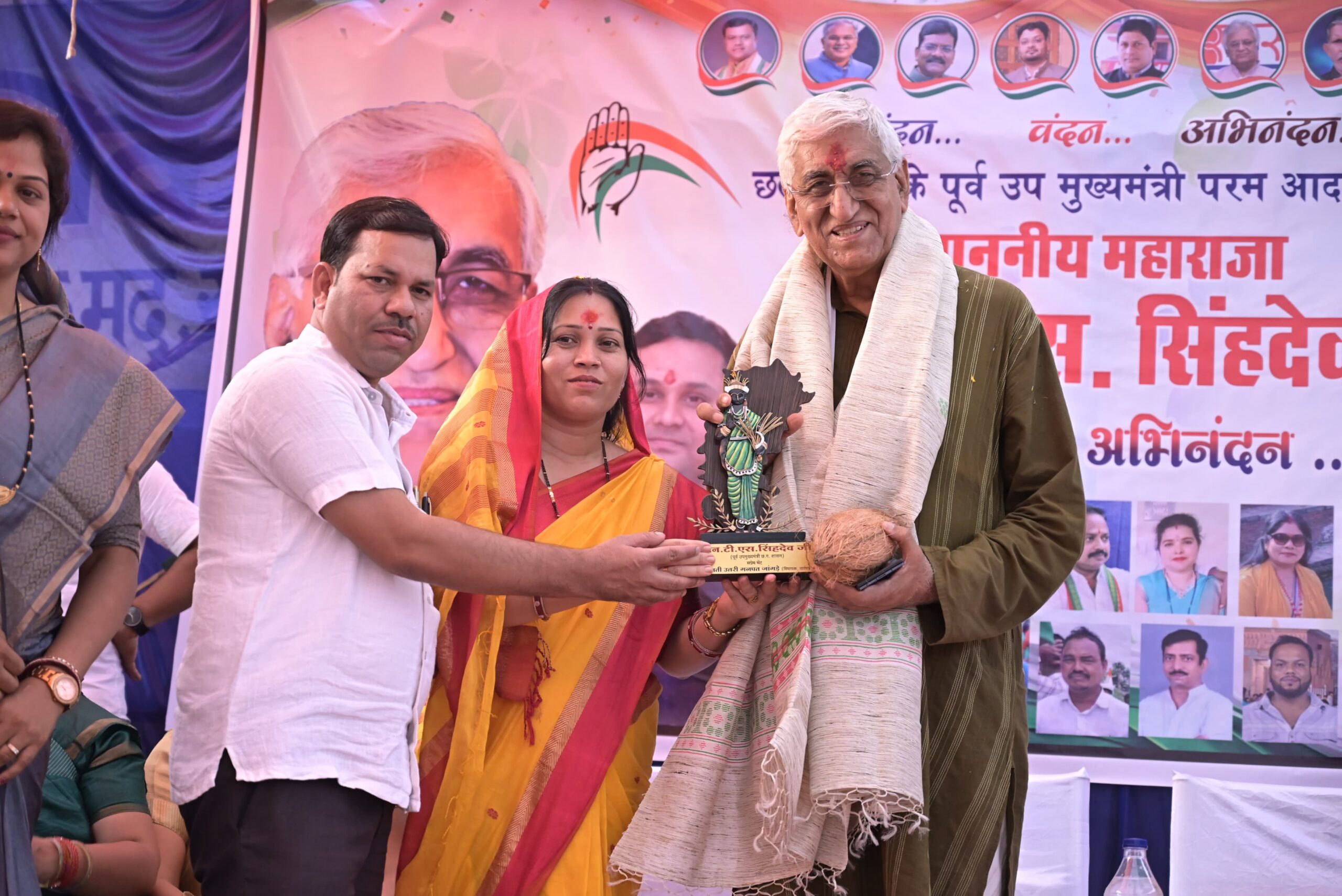 सारंगढ़ में टी.एस. बाबा का दो दिवसीय दौरा, कार्यकर्ताओं में भरा उत्साह